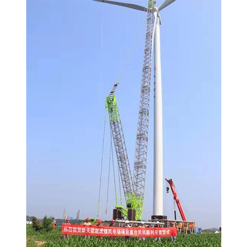 德州風電場吊裝照片2